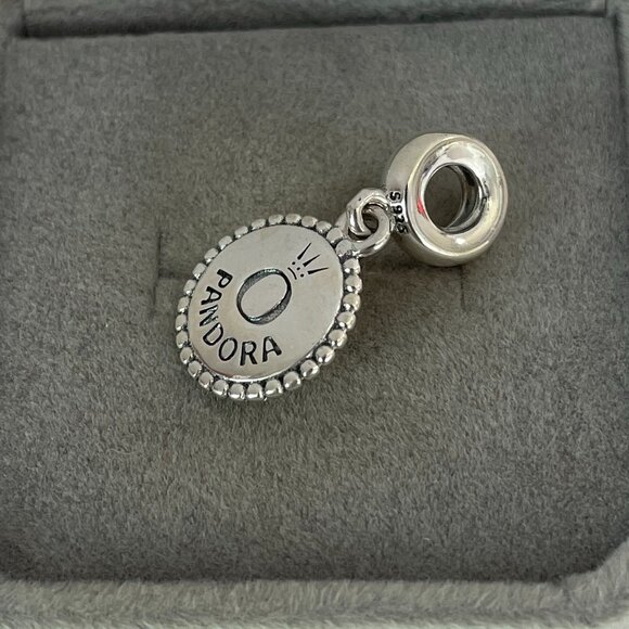 Pandora Evil Eye Silver Dangle Charm - Picture 4 of 4